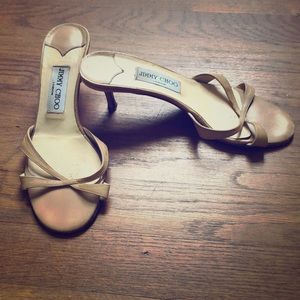Jimmy Choo, nude kitten heal size 37